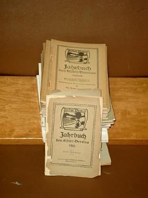 Jahrbuch des Alster-Vereins. Umfangreiches Konvolut von 29 Heften des Alstervereins ( teils mehrf...
