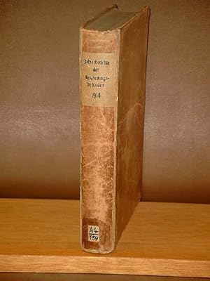 Jahresberichte der Verwaltungsbehörden der freien und Hansestadt Hamburg. 1914.