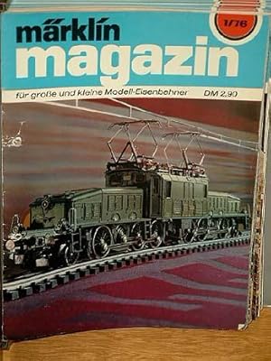 Märklin Magazin für große und kleine Modell-Eisenbahner ( später: Die Zeitschrift für Modell-Eise...