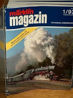 Märklin Magazin für Modell-Eisenbahner. Konvolut von 11 Nummern der Jahrgänge 1993 und 1994.