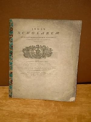 Index Scholarum in Gymnasio Hamburgensium Academico a paschate 1820 usque ad pascha 1830 habendarum.