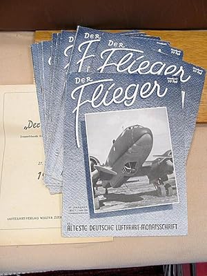 Der Flieger. Älteste deutsche Luftfahrt-Monatsschrift. 21. Jahrgang 1942, Heft 1-12 ( so vollstän...