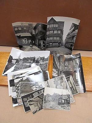 Abriß des Hamburger Gängeviertels in Hamburg: Sammlung von 12 Originalfotos ( Lichtbildwerkstatt ...