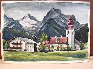 Berge err/öten rosa grau Drucke auf Malerei moderne zeitgen/össische Plakat Home Wandkunst Dekor Leinwand Malerei Wandbilder 50x70cmx3 kein Rahmen