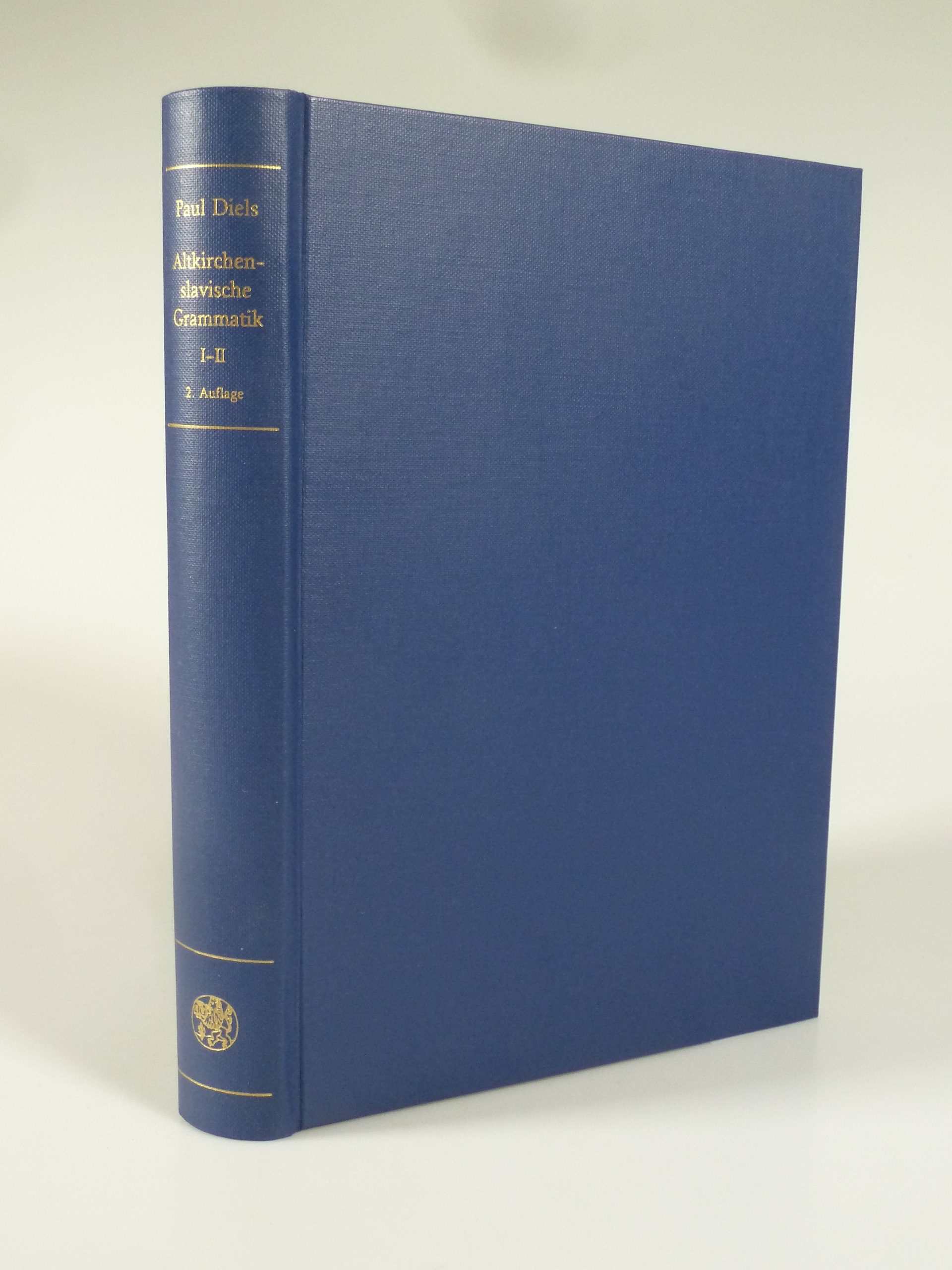 Altkirchenslavische Grammatik. I. Teil: Grammatik. II. Teil: Ausgewählte Texte und Wörterbuch