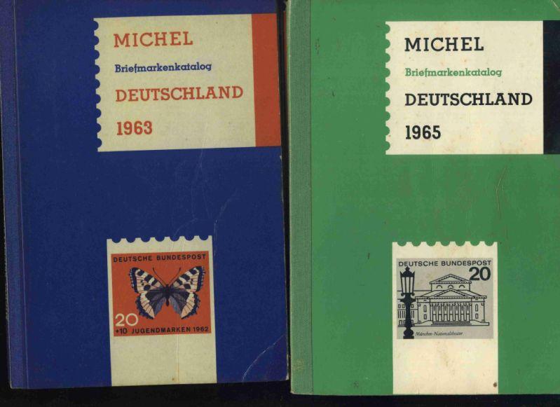 Briefmarkenkatalog Deutschland 1965 Von Michel Zvab