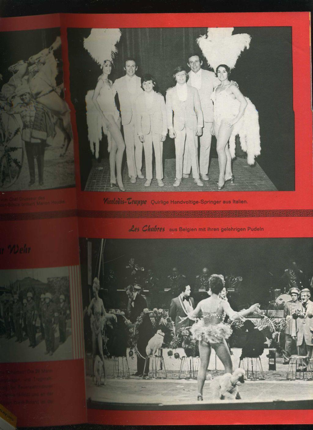 Doppel - Circus Busch Roland. Original Konzertkatalog ...