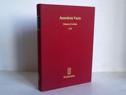 ANECDOTA VARIA GRAECA ET LATINA