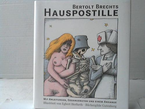 Bertolt Brechts Hauspostille : mit Anleitungen, Gesangsnoten und einem Anhange