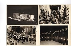 Postkarte. 175 Jahre Berg- u. Hüttenschule. 4 verschiedene Photographien