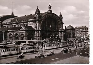 Postkarte. Frankfurt am Main - Hauptbahnhof