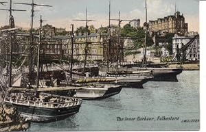 Postkarte. The Inner Harbour, Folkestone