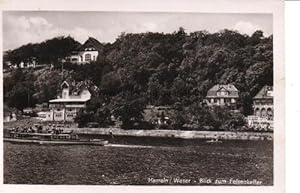 Postkarte. Blick zum Felsenkeller