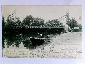 Postkarte: Halle a. S., Preissnitzbrücke