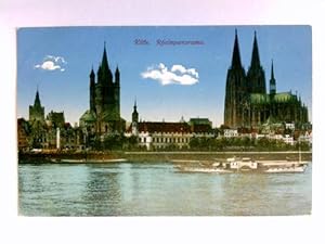 Postkarte: Köln - Rheinpanorama
