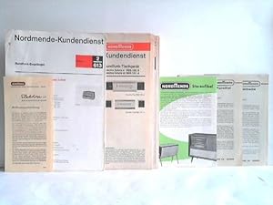 28 Kundendienstschriften und Prospekte für Rundfunkgeräte