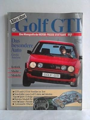 Alles über Golf GTI. Eine Monografie der Motor-Presse Stuttgart MPS: Das besondere Auto. Große An...