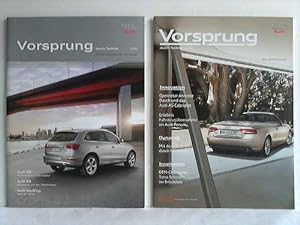 Vorsprung durch Technik. News und Trends von Audi. 2 Hefte