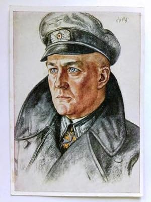 Postkarte: "Ein Regimentskommandeur