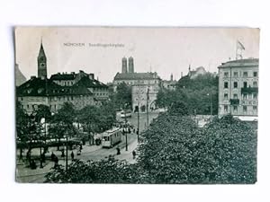 Postkarte: München - Sedlingertorplatz