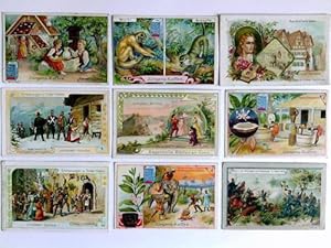 56 chromolithographische Kaufmannsbilder