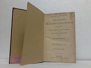 Lateinisch-deutsches und Deutsch-lateinisches Handwörterbuch zum Gebrauch an Gymnasien, lateinisc...