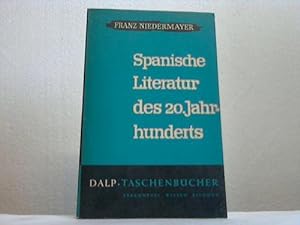 Spanische Literatur des 20.Jahrhundert