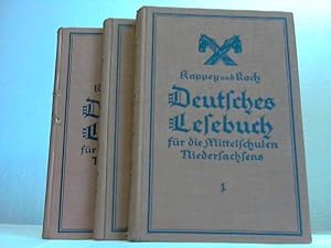 Deutsches Lesebuch für die Mittelschulen Niedersachsens. 2 Bände