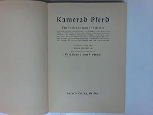 Kamerad Pferd. Ein Buch von Roß und Reiter