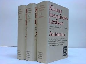 Kleines literarisches Lexikon. 2 Bände in drei Bänden