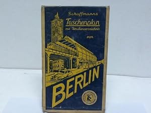 Schaffmanns Taschenplan mit Straßenverzeichnis von Berlin