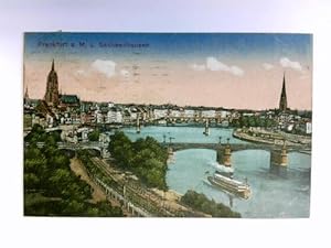 Postkarte: Frankfurt a. M. u. Sachsenhausen