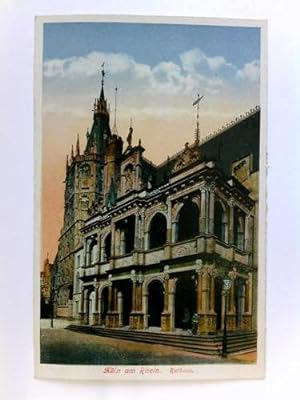 Postkarte: Köln am Rhein - Rathaus