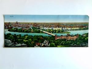 Großpostkarte: München - Lithographie