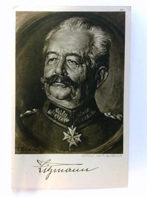 1 Postkarte: Deutsche Heerführer 4. Gruppe - Karl Litzmann