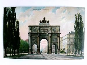 1 Postkarte: München - Siegestor