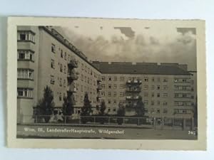 Postkarte: Wien, III., Landstraßer Hauptstraße, Wildganshof