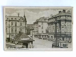 Postkarte: Oberleutendorf - Waldsteinplatz