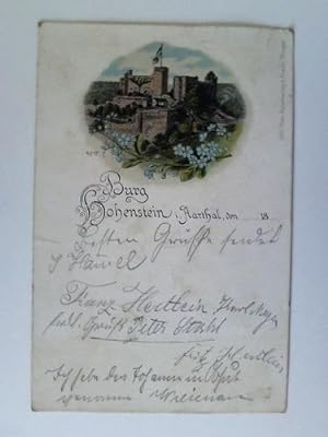 Postkarte: Burg Hohenstein i. Aarthal