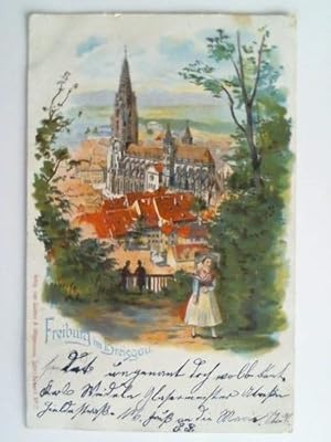 Postkarte: Freiburg im Breisgau