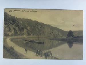 Postkarte: Waulsort. La Meuse et les Rochers