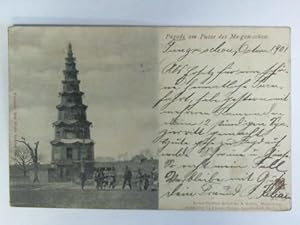 Postkarte: Pagode am Fusse des Ma-gan-schan