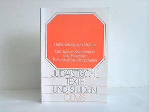 Der Josua-Kommentar des Tanchum Ben Josef ha-Jeruschalmi