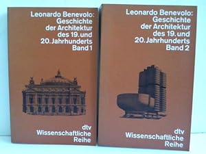 Geschichte der Architektur des 19. Und 20. Jahrhunderts. 2 Bände