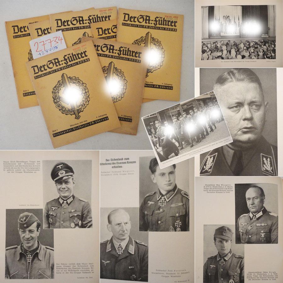Der SA.-Führer. Zeitschrift der SA.-Führer der NSDAP. Heft 1 - 7 / 9