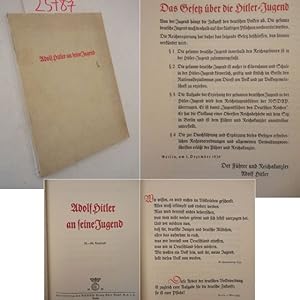 Adolf Hitler an seine Jugend, mit Druckvermerk "Dieses Werk erschien als Sonderdruck von "Wille und Macht" zum Geburtstag des Führers am 20. April 1937