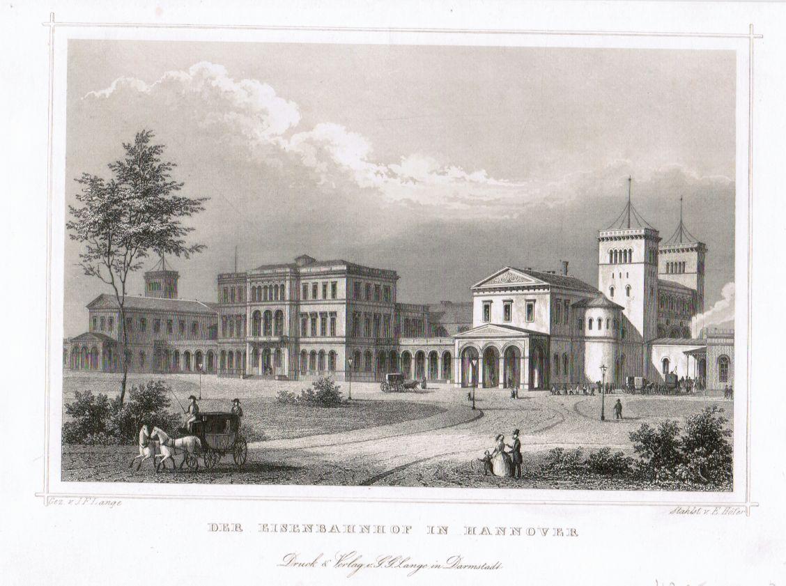 Der Eisenbahnhof In Hannover Bahnhof By Hannover Art Nbsp Nbsp Print Nbsp Nbsp Poster Antiquariat Martin Barbian Grund Gbr