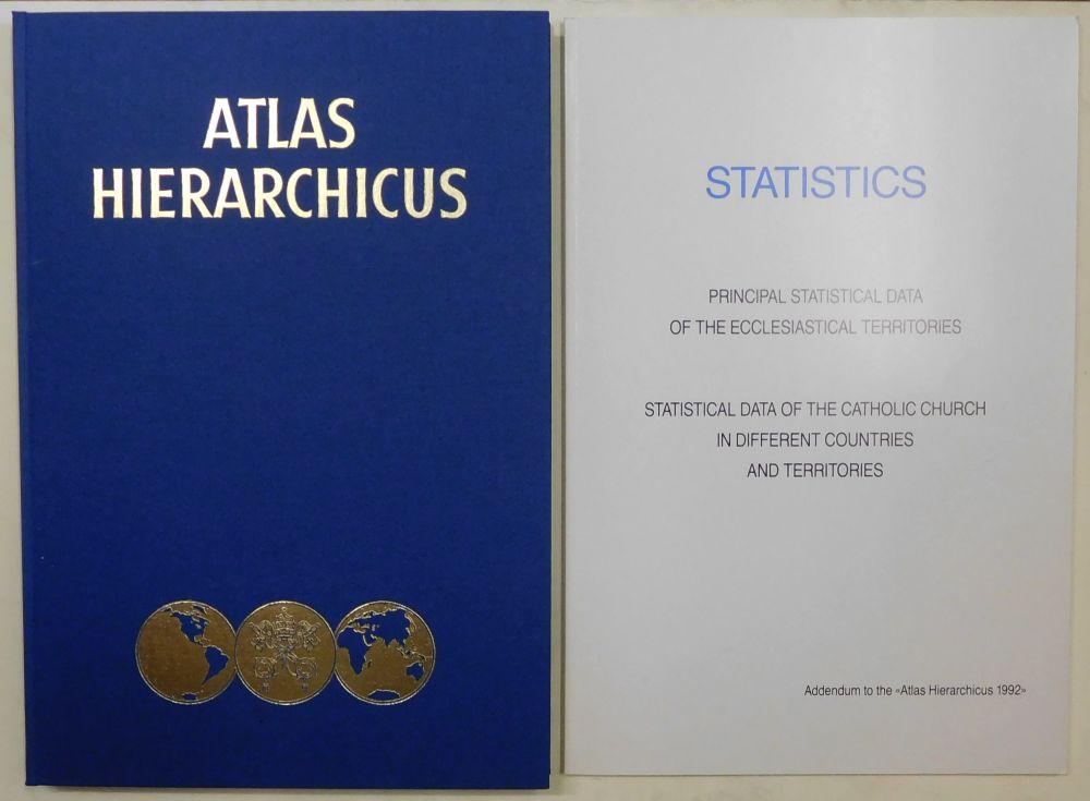 Atlas Hierarchicus. Descriptio Geographica et Statistica Insuper Notae Historicae Ecclesiae Catholicae. 2 Bände. - Stezycki, Zenon / Adler, Henryk
