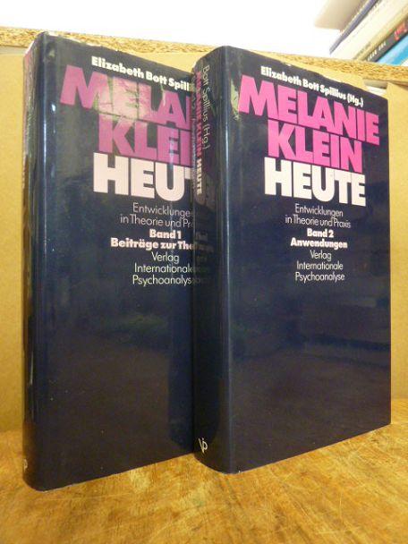 Melanie Klein Heute.Entwicklungen in Theorie und Praxis.Band II : Anwendungen.