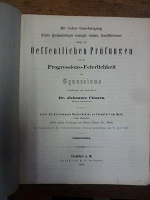 Teil 1: Über die Beziehungen Melanchthons zu Frankfurt am Main (Nebst einem Nachtrag von Herrn Pf...